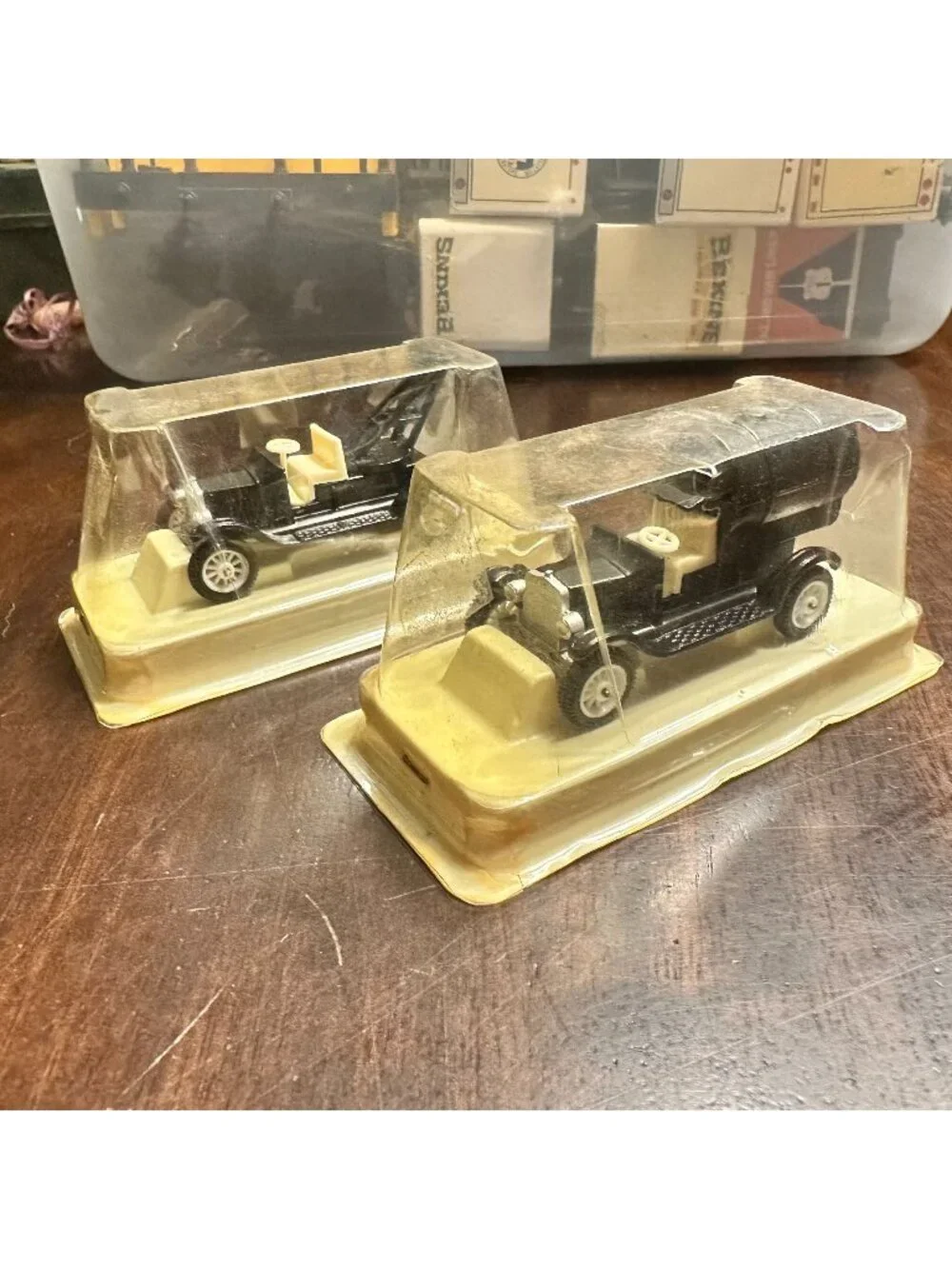 Two EFSI Holland Model T Ford Tow Truck & Delivery Truck Models